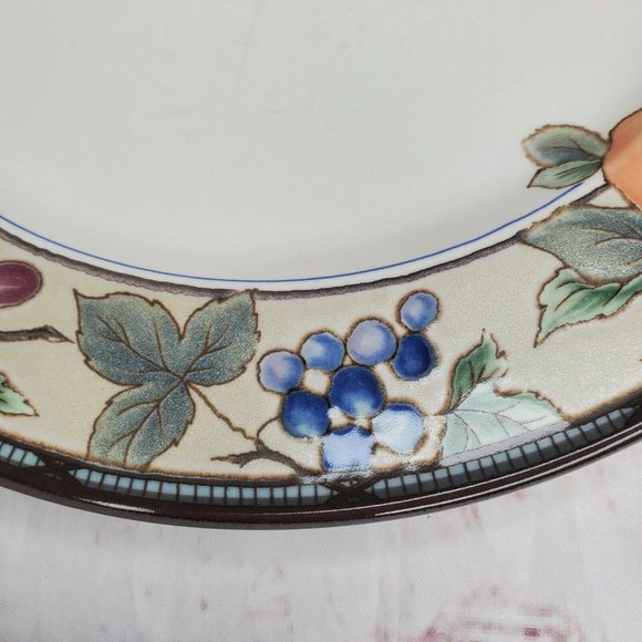 Mikasa Intaglio Garden Harvest One Dinner Plate 11"  CAC29 Mint - Picture 6 of 12